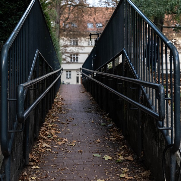 Ceciliengärten - The ramp